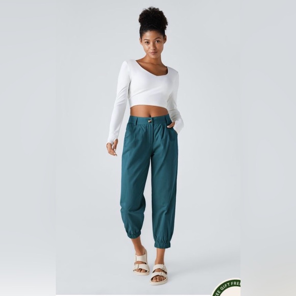 HALARA Pants - BRANDNEW HALARA Mid Rise Casual Cotton Joggers